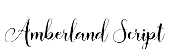 Amberland Script