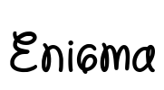 Enigma 字体预览图