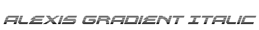 Alexis Gradient Italic