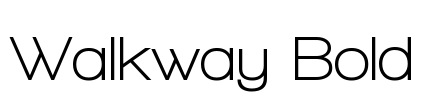 Walkway Bold