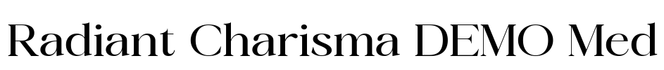 Radiant Charisma DEMO Med