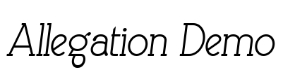 Allegation Demo
