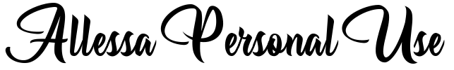 Allessa Personal Use
