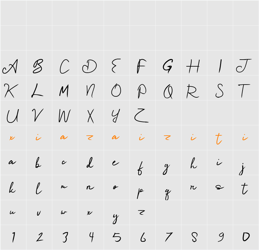 alfa delta 字符映射表