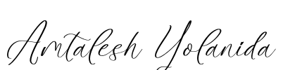 Amtalesh Yolanida 字体预览图