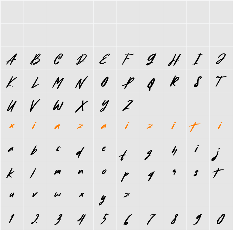 Amazed 字符映射表