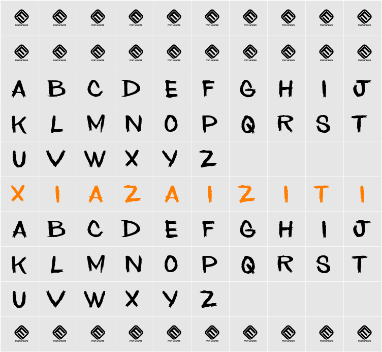 Among Dead Priest 字符映射表