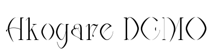 Akogare DEMO