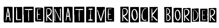 ALTERNATIVE ROCK Border