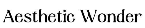 Aesthetic Wonder