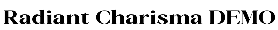 Radiant Charisma DEMO