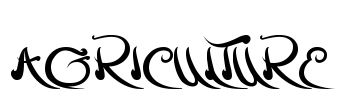 AGRICULTURE