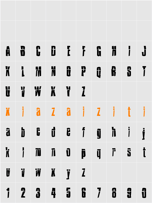 Impossible - Selfdestruct 字符映射表