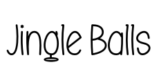 Jingle Balls 字体预览图