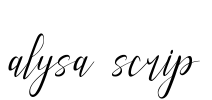 alysa scrip
