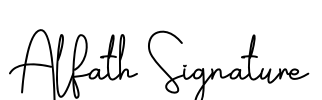 Alfath Signature