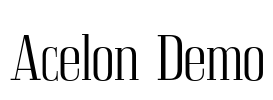 Acelon Demo