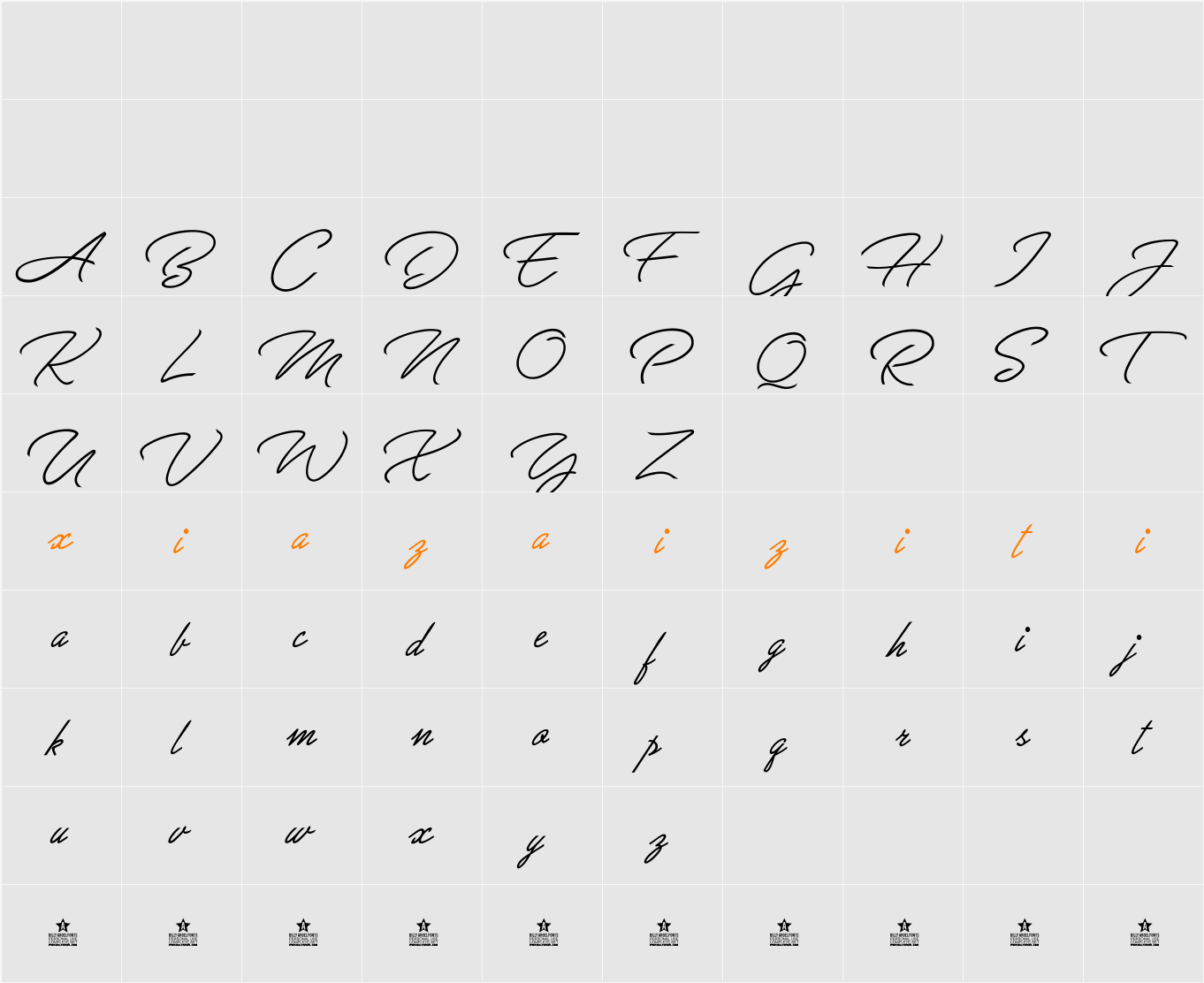 Great Day Personal Use 字符映射表