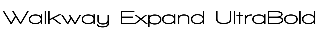 Walkway Expand UltraBold