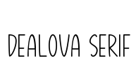 Dealova Serif