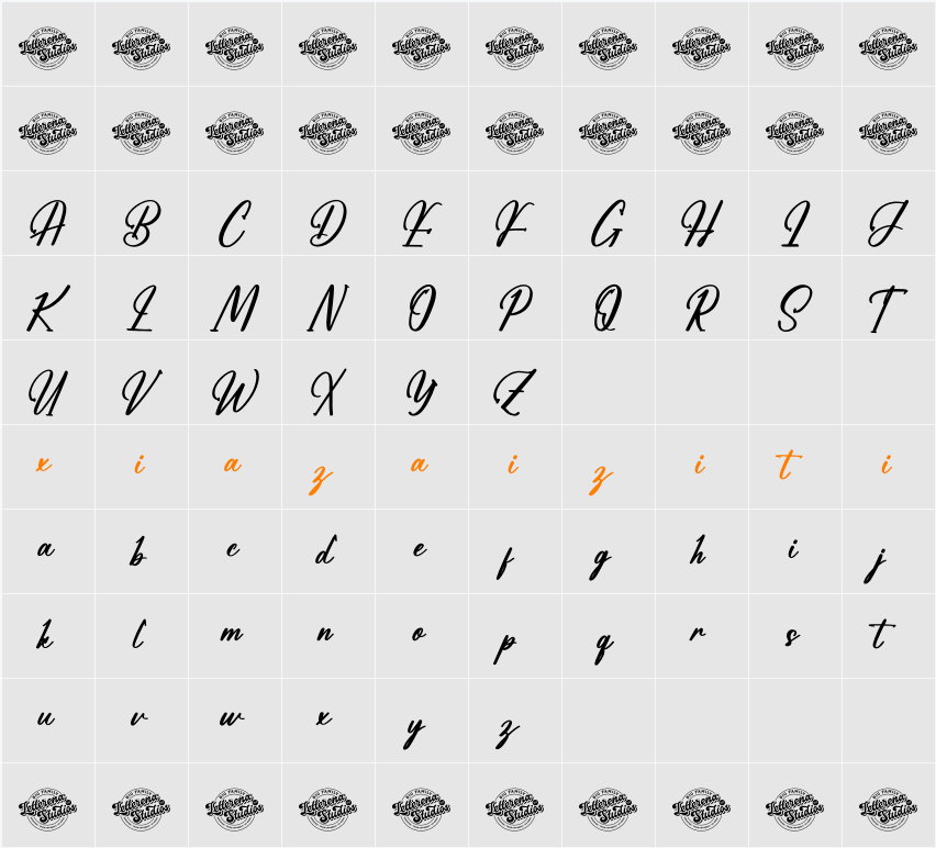 Artifacts Cultural DEMO VERSION 字符映射表
