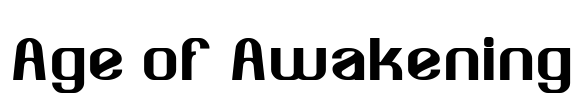 Age of Awakening