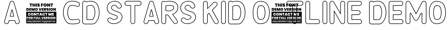 ABCD STARS KID OUTLINE DEMO