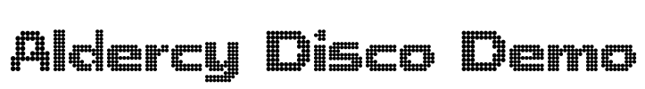 Aldercy Disco Demo