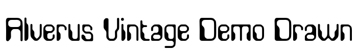 Alverus Vintage Demo Drawn