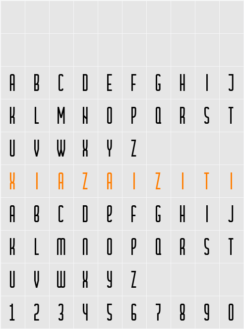 Cramaten 字符映射表