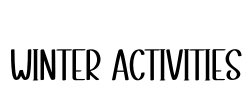 Winter Activities