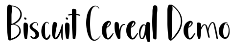 Biscuit Cereal Demo