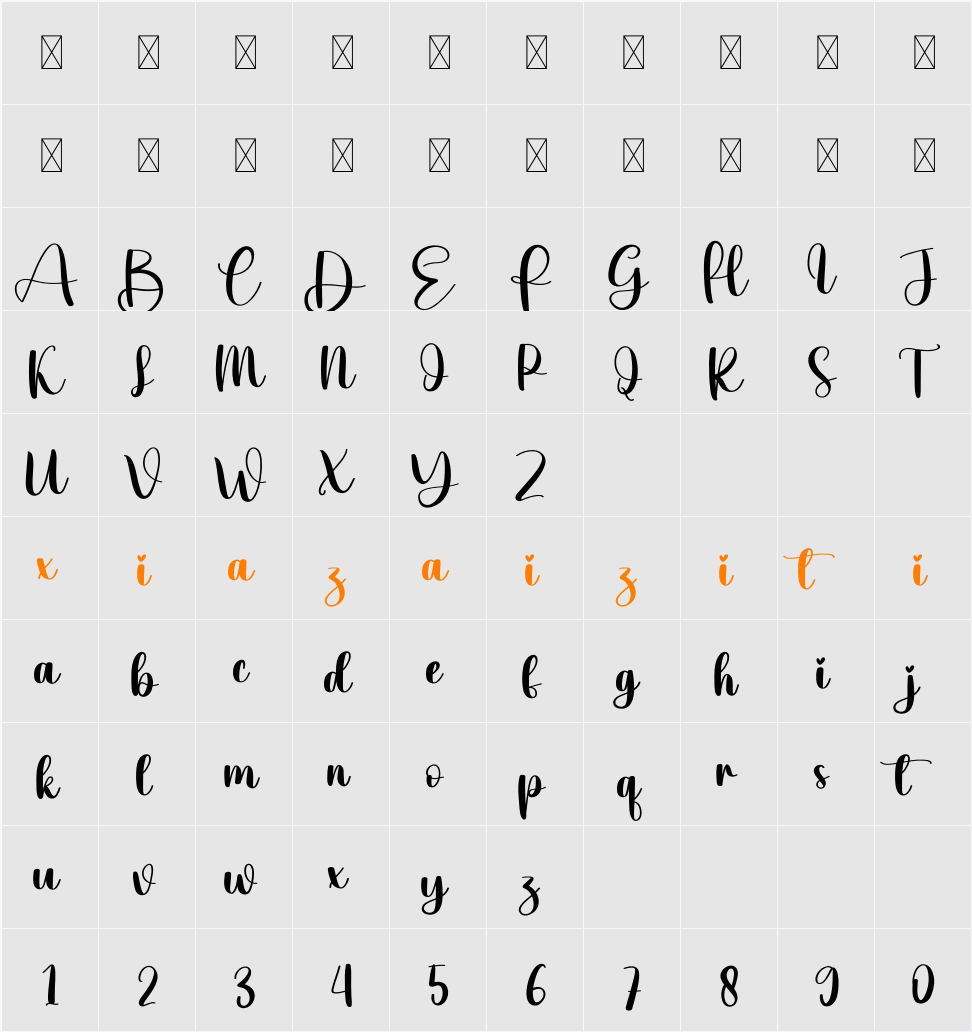 Bath 字符映射表