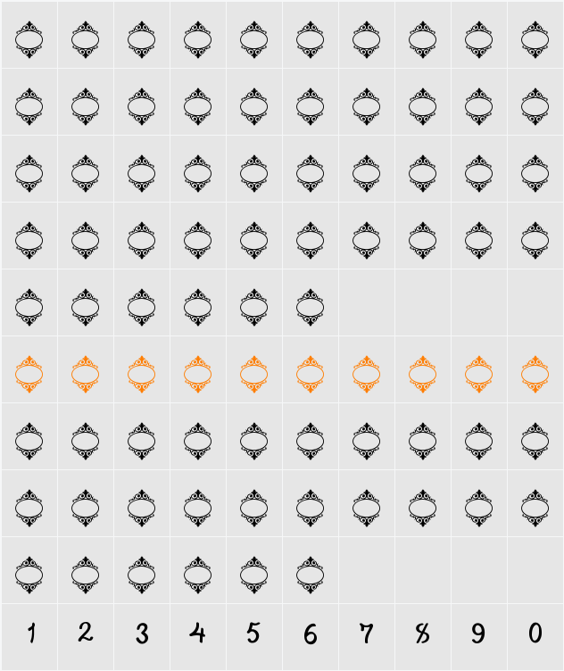 ayat quran 11 字符映射表