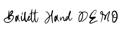 Bailett Hand DEMO