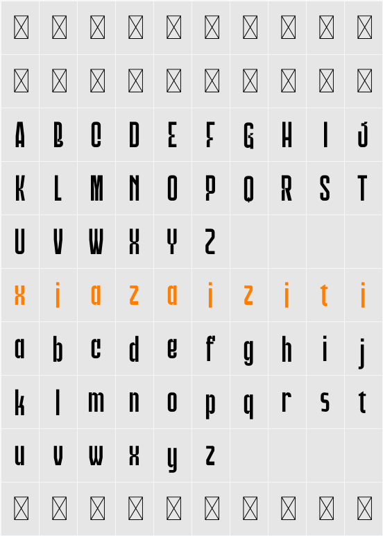 Basca 字符映射表