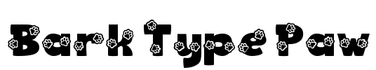 Bark Type Paw