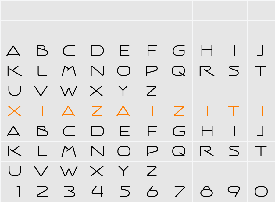 Balsam 字符映射表