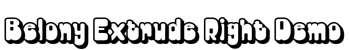 Belony Extrude Right Demo