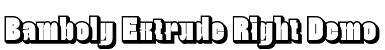 Bamboly Extrude Right Demo