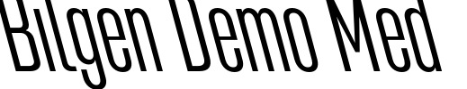 Bilgen Demo Med