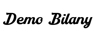 Demo Bilany