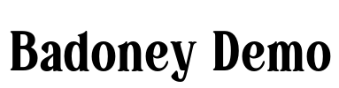 Badoney Demo