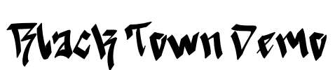 Black Town Demo