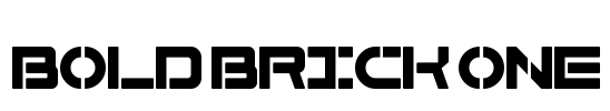 Bold Brick One