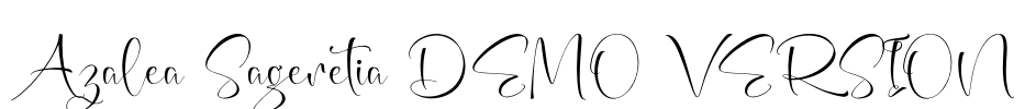 Azalea Sageretia DEMO VERSION