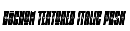 Bochum Textured Italic Prsn