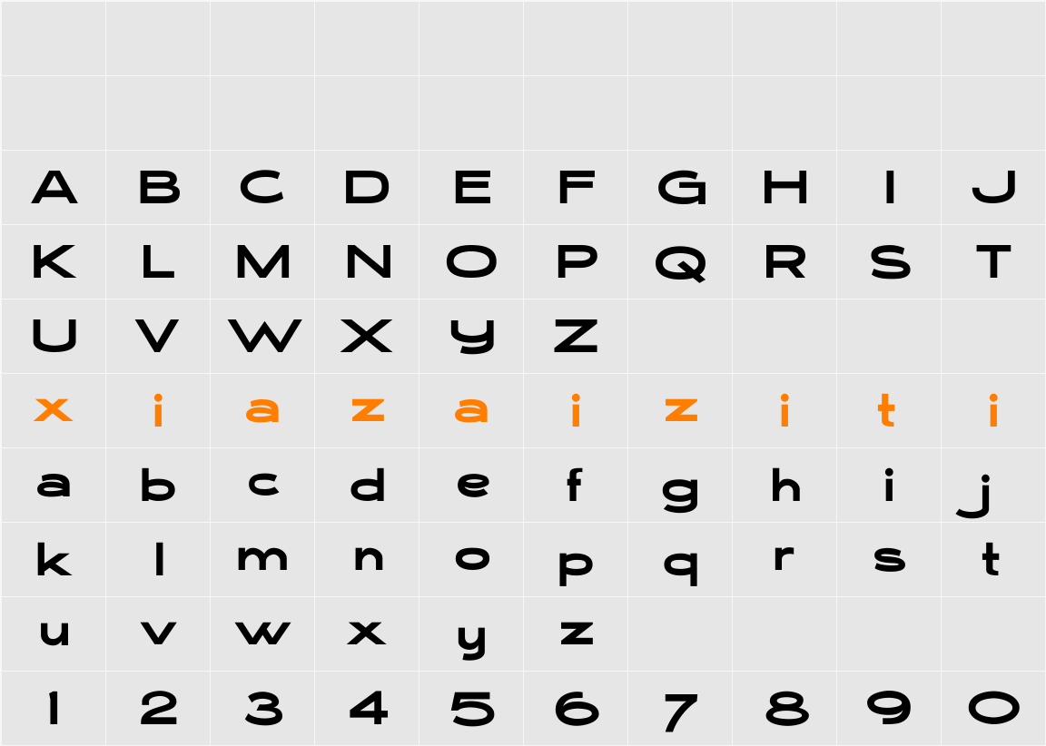 Bohme 字符映射表