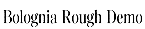 Bolognia Rough Demo