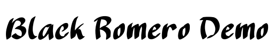 Black Romero Demo